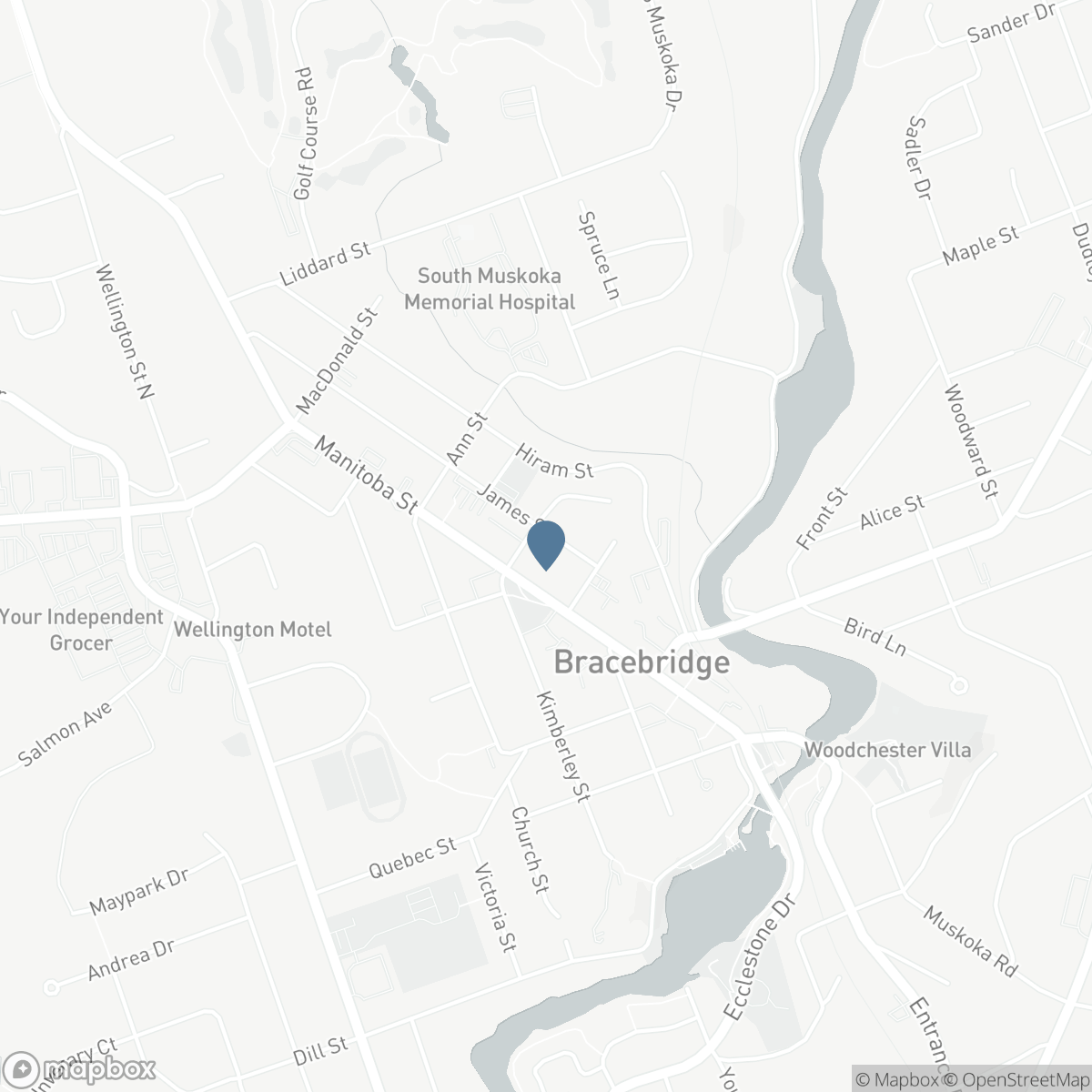 128 JAMES STREET, Bracebridge, Ontario P1L 2B6